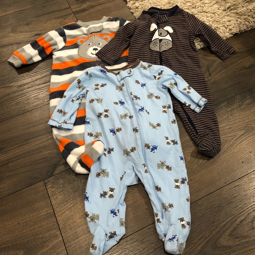 Baby boy pajama lot! Size 3M
